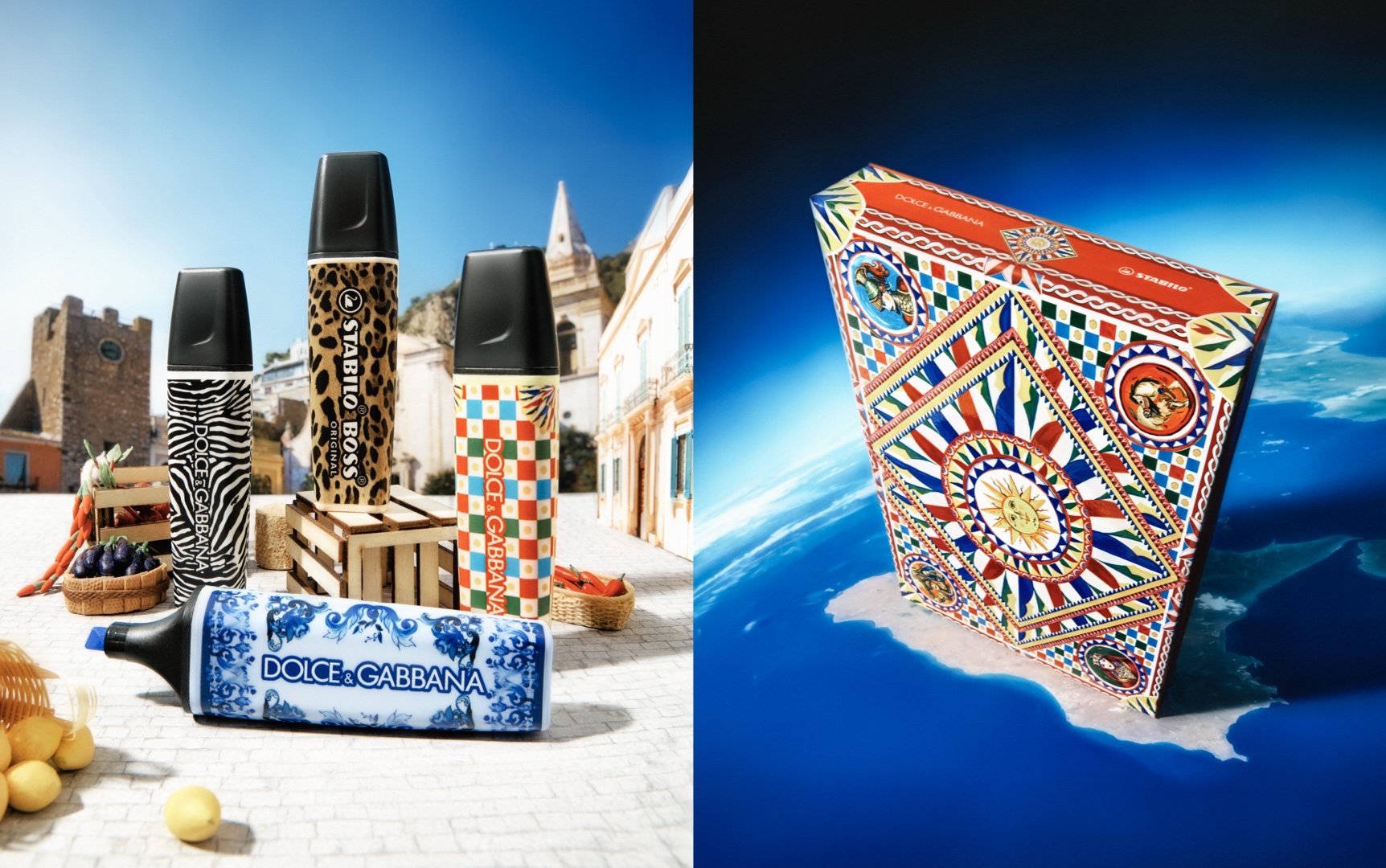 Dolce&Gabbana teams up with STABILO to present an exclusive stationery collection